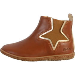 Kickers Boots Cuir Vermillon