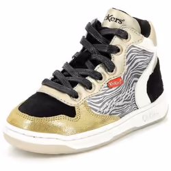 Kickers Sneakers Hautes Cuir Kicklax