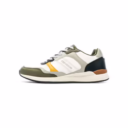 Baskets Blanches/Kaki/Noires Homme Chevignon Cairina