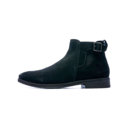 Bottines homme Chevignon 46328 - Noir - Tige en daim - Boucle métallique de cheville