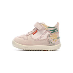 Baskets Hautes Rose Fille Kickers Bottillon