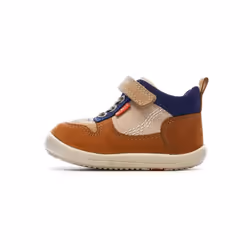 Baskets Hautes Maron/Beige Garçon Kickers Bottillon