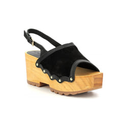 Kickers Sandales Cuir Kick Wedge Wood