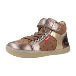 Kickers Sneakers Hautes Cuir Kickbaryl