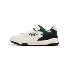 Baskets Blanches/Noires/Vert Garçon Umbro Travys