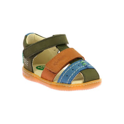 Kickers Sandales Cuir Kick Bazar