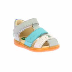 Kickers Sandales Cuir Kick Bazar