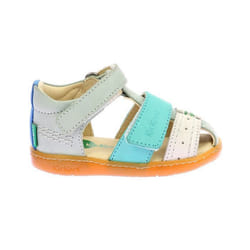 Kickers Sandales Cuir Kick Bazar
