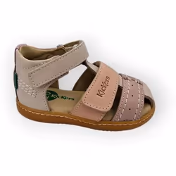 Kickers Sandales Cuir Kick Bazar - 24