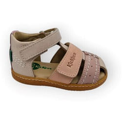 Kickers Sandales Cuir Kick Bazar