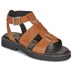 Kickers Sandales Cuir Kick Lila