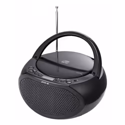 Carrefour PSBBX2020, Portable, LED, Noir, Boutons, USB, 130 mm