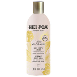Hei Poa Trésor de Polynésie Lait Corps Nacré au Monoï 250 ml