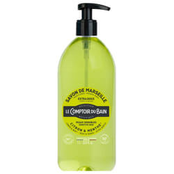 Le Comptoir du Bain Savon de Marseille Citron & Menthe 1 L