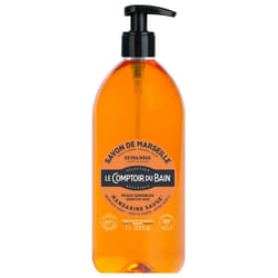 Le Comptoir du Bain Savon de Marseille Mandarine-Sauge 1 L