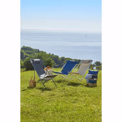 Hyba 3616953064869 chaise de camping 4 pieds Beige