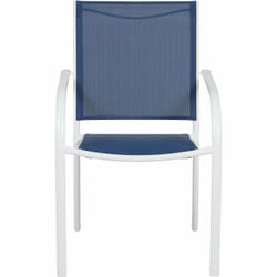 Hyba 3616957586350 Tabouret agenouilloir et siège de jardin Bleu, Blanc