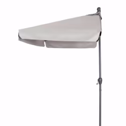 Carrefour 3616957586824, Parasol de balcon, Autres, Gris, Monochromatique, Pas de motif, 100 cm