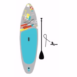 Carrefour 3616957628838, Multicolore, Bouée à chevaucher, Motif, Homme/femme, 340 mm, 850 mm
