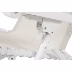 Hyba 3616958808550 chaise de plage Sable Polyester, Polyvinyl chloride (PVC), Acier Couché(e)/assis(e)