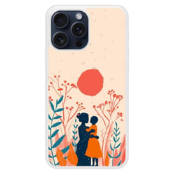 Coque en silicone renforcé - Apple - iPhone 15 Pro Max - Imprimée - Multicolore - Protection accrue