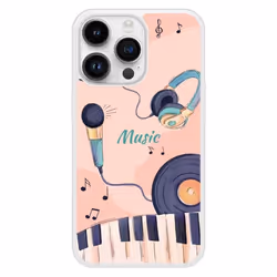 Coque Silicone Renforcée - Apple - iPhone 14 Pro - Impression Sublimation - Résistance Chocs - Multicolore