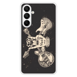 Coque Silicone Renforcée - Stay Rock - Samsung Galaxy A15 - Multicolore - Souple - Brillante
