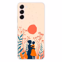 Coque en silicone - Compatible Samsung Galaxy S23 Plus - design souffle de tendresse