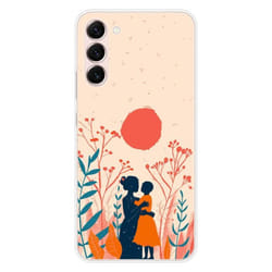 Coque en silicone - Compatible Samsung Galaxy S23 Plus - design souffle de tendresse