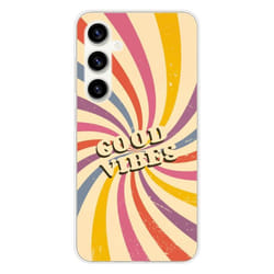 Coque en silicone - Compatible Samsung Galaxy S23 FE - design good vibes
