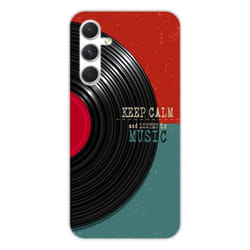 Coque en silicone - Compatible Samsung Galaxy A54 5G - design keep calm