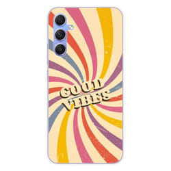 Coque en silicone - Compatible Samsung Galaxy A34 5G - design good vibes