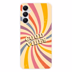 Coque en silicone - Compatible Samsung Galaxy A25 - design good vibes
