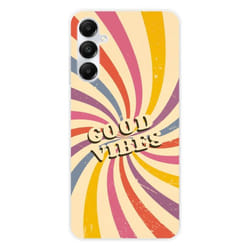 Coque en silicone - Compatible Samsung Galaxy A25 - design good vibes
