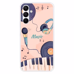 Coque en silicone - Compatible Samsung Galaxy A15 - design accords en couleur