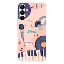 Coque en silicone - Compatible Samsung Galaxy A15 - design accords en couleur