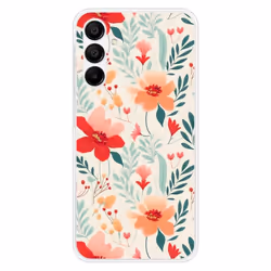 Coque Silicone Imprimée - 1001 Coques - Samsung Galaxy A15 - Motif Flower Wall - Protection Optimale - Souple