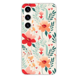 Coque Silicone Imprimée - 1001 Coques - Samsung Galaxy S23 FE - Motif Flower Wall - Protection Optimale - Souple
