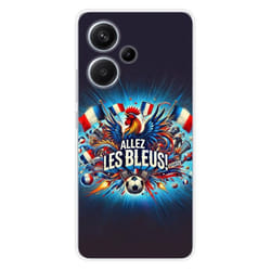 Coque en silicone - Compatible Xiaomi Redmi Note 13 Pro Plus 5G - design allez les bleus