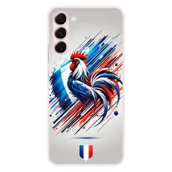 Coque en silicone - Compatible Samsung Galaxy S23 Plus - design coq francais