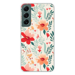 Coque Silicone Imprimée - 1001 Coques - Galaxy S22 - Motif Floral - Protection Optimale - Souple et Légère