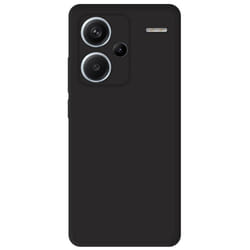 Coque en silicone noir - Compatible Xiaomi Redmi Note 13 Pro Plus 5G