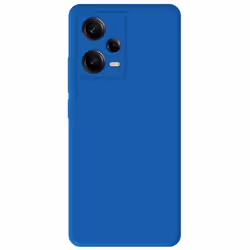 Coque en silicone bleu - Compatible Xiaomi Redmi Note 12 Pro 5G
