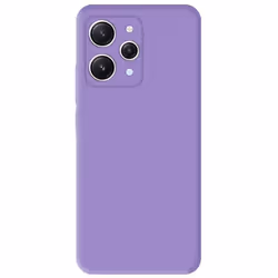 Coque en silicone violet - Compatible Xiaomi Redmi 12 4G Xiaomi Redmi 12 5G
