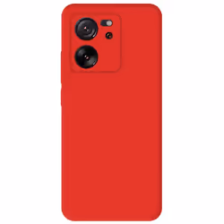 Coque en silicone rouge - Compatible Xiaomi 13T