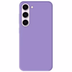 Coque en silicone violet - Compatible Samsung Galaxy S23 FE
