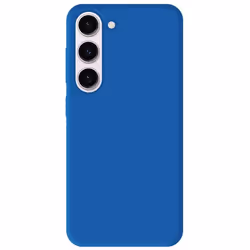 Coque en silicone bleu - Compatible Samsung Galaxy S23 FE