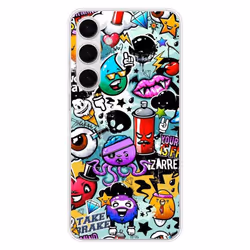 Coque en silicone - Compatible Samsung Galaxy S24 FE - design graffiti 2