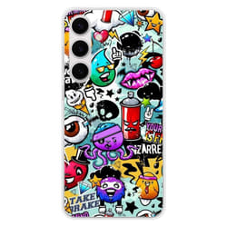 Coque en silicone - Compatible Samsung Galaxy S24 FE - design graffiti 2