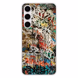 Coque en silicone - Compatible Samsung Galaxy S24 FE - design graffiti 1